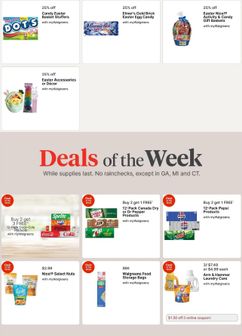 Walgreens weekly ad from Sunday 03/29