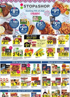 Stop and Shop weekly ad from Friday 06/26