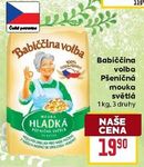 Babiččina volba pšeničná mouka světlá 3 druhy 1 kg