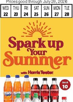 Harris Teeter weekly ad from Wednesday 07/22