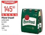 Pilsner Urquell pivo 6 x 0,33 l