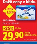 PILOS Máslo 250 g