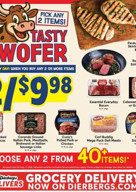 Dierbergs weekly ad from Tuesday 07/28