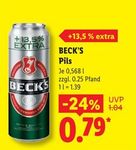 Beck's im Angebot