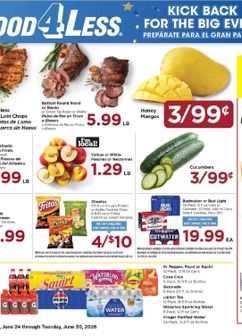 Food 4 Less weekly ad from Wednesday 06/24