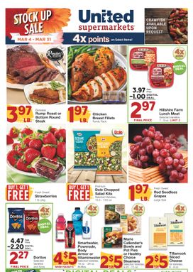 United Supermarkets weekly ad from Wednesday 03/11