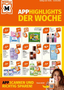 Müller-Prospekt von Montag 18.05.
