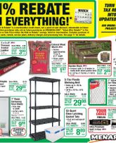 Menards weekly ad from Thursday 03/19