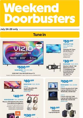 Sam's Club weekly ad from Wednesday 07/22