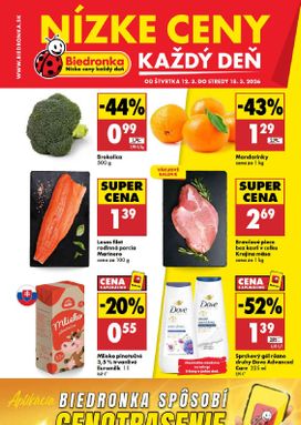 Biedronka leták platný od štvrtka 12.03.