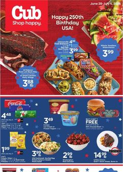 Cub weekly ad from Sunday 06/28