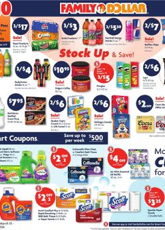 Family Dollar weekly ad from Sunday 03/15