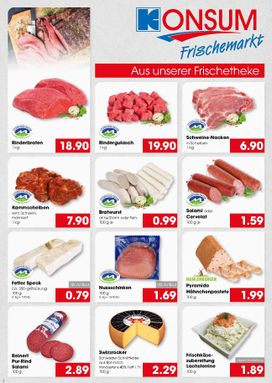 Konsum-Prospekt von Montag 30.03.