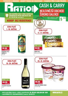 RATIO leták od pátku 01.05.
