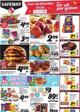 Safeway weekly ad from Wednesday 07/29