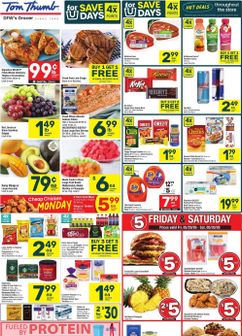 Tom Thumb weekly ad from Wednesday 05/27