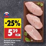 Kuracie prsné rezne 1 kg