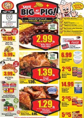 Piggly Wiggly weekly ad from Wednesday 04/29