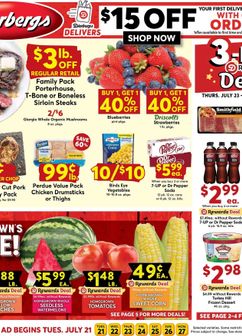 Dierbergs weekly ad from Tuesday 07/21