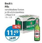 Beck's Pils 20 x 0,5 l