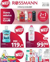 Rossmann leták od středy 11.03.