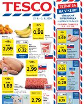 Tesco leták platný od stredy 27.05.
