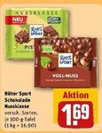 Ritter Sport Schokolade 100g im Angebot
