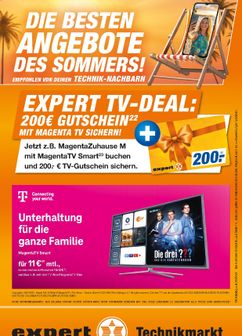 expert-Prospekt von Freitag 24.07.