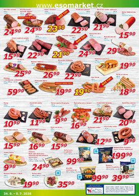 ESO MARKET leták od středy 24.06.