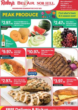 Raley's weekly ad from Wednesday 07/29