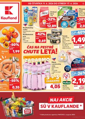 Kaufland leták platný od štvrtka 11.06.