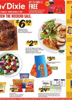Winn-Dixie weekly ad from Wednesday 03/18