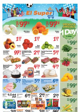 El Super weekly ad from Wednesday 06/10
