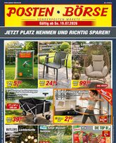 POSTEN-BÖRSE-Prospekt von Sonntag 19.07.