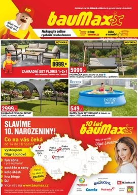 Baumax leták od pondělí 01.06.