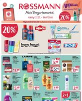 Rossmann-Prospekt von Montag 27.07.