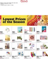 Michaels weekly ad from Sunday 03/15