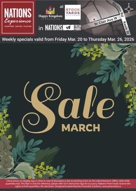 Nations Fresh Foods flyer from Friday 03-20