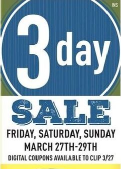 Strack & Van Til weekly ad from Wednesday 03/25