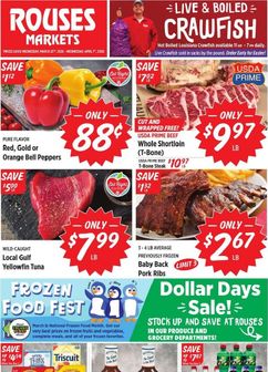 Rouses Markets weekly ad from Wednesday 03/25