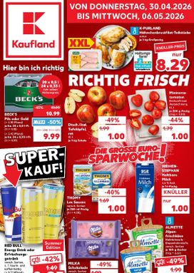 Kaufland Německo leták od čtvrtka 30.04.