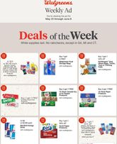Walgreens weekly ad from Sunday 05/31