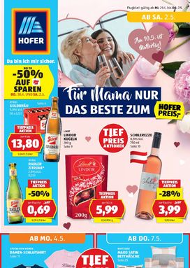 Hofer Rakúsko leták platný od stredy 29.04.