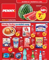 PENNY Česko leták platný od stredy 22.07.