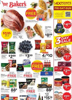 Baker's weekly ad from Wednesday 03/25