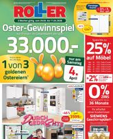 ROLLER-Prospekt von Sonntag 29.03.