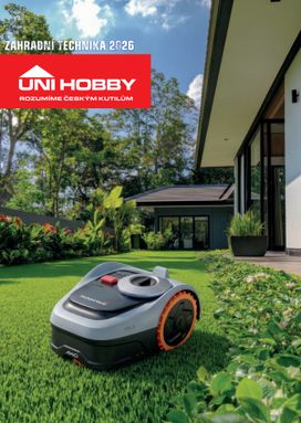 Unihobby - Katalog zahradní techniky 2026