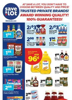 Save a Lot weekly ad from Thursday 05/14