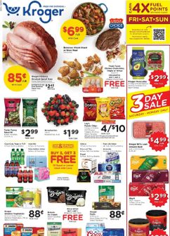 Kroger weekly ad from Wednesday 03/25