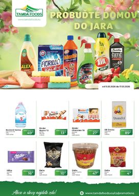 Tamda Foods leták od středy 11.03.